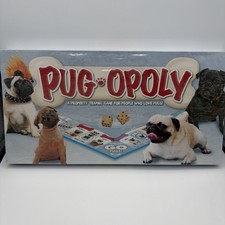 Pug-Opoly Board Game Pug Dog