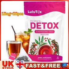 Lulutox Detox Tea Weight Loss Tea Slimming Diet Tea Bags Fat Burning✅