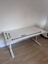 White ikea desk - white,