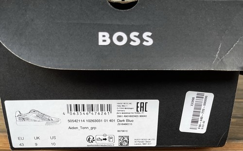 Boss men shoes size dark - men's, 9