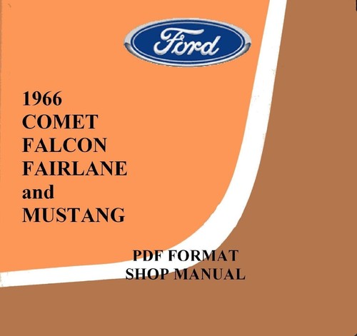 Ford mercury 1966 service - ford, shop
