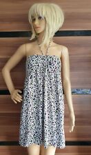 SALE Ladies Girls summer halter neck tunic dress F&F size 8-10