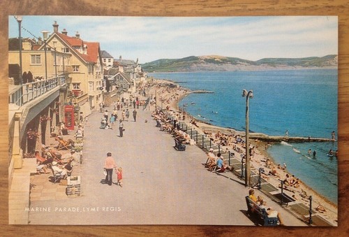 Vintage postcard marine parade - vintage,