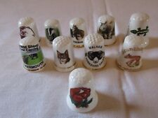ASSORTED ANIMAL THEME THIMBLES ( CHOOSE ).
