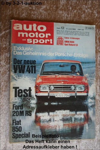 Ams auto motor sport - auto, 12/68