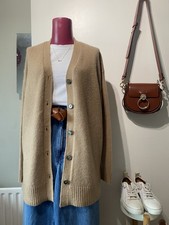 Jaeger Camel Cardigan Mohair
