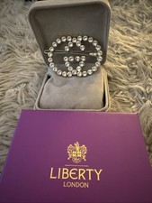 Gucci.GG Logo Crystal Embellished Hair Clip