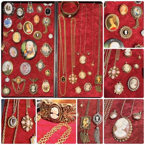 Huge vintage antique - vintage, cameo