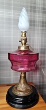 Victorian Cranberry Glass Oil