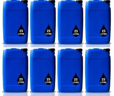 25L JERRY CAN STACKABLE PLASTIC FUEL WATER CONTAINER CARRIER DRUM JERRICAN LITRE