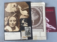 Anna Pavlova, Dancer, Ballerina, Autograph & Programme