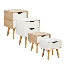 Bedside Cabinet 1/2 Drawer