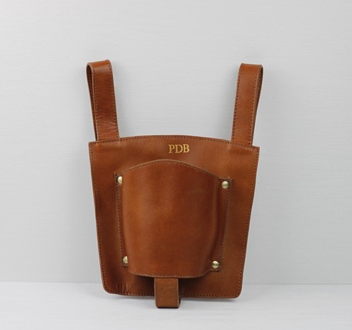 Leather bike coffee - leather,