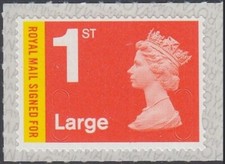 Machin Self-adhesive 'Signed For' Stamps