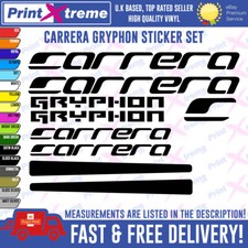 Carrera gryphon vinyl decals - carrera,