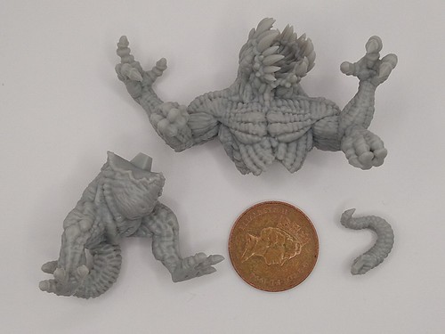 Printed miniature gog d - 3d,