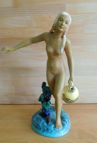 Large art deco - large, goldscheider