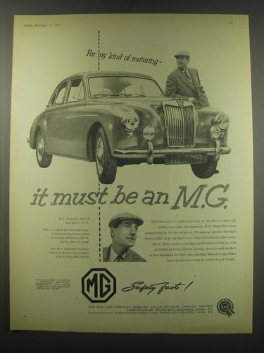 1957 magnette for my - mg,