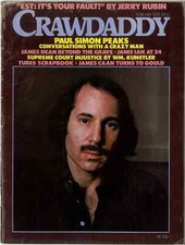 Crawdaddy Magazine February 1976 Jerry Rubin Janis Ian James Dean The Tubes