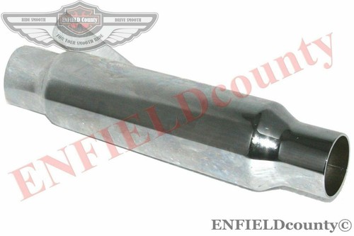 Exhaust muffler chrome - 12'',