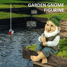 Fishing Rod Cheeky Gnome Lawn