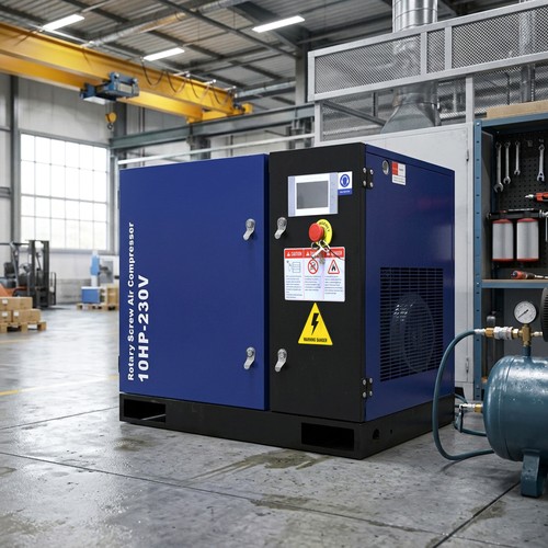 Phase 10hp rotary screw air - rotary,
