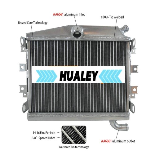 Aluminum radiator fit yamaha - aluminum,
