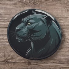 Gear rotary knob dome badge