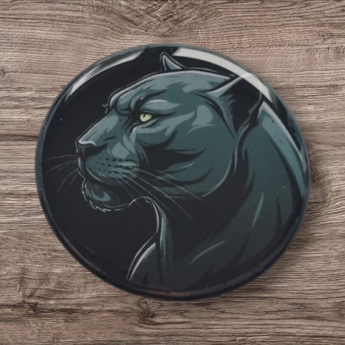 Gear rotary knob dome badge