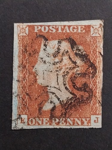 Sg8 penny red letters - penny, red,