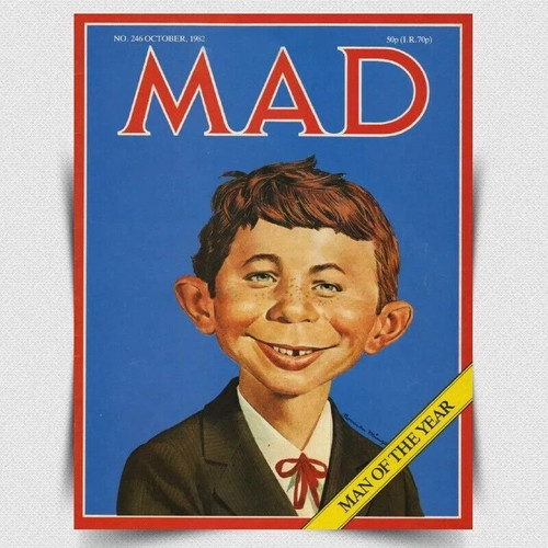 Mad magazine metal - magazine,