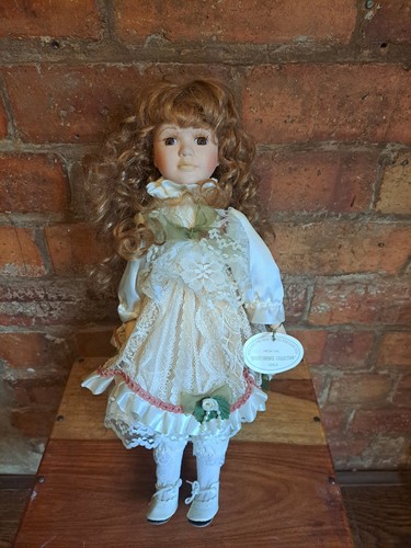 Vintage porcelain doll the - vintage,