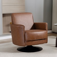 Swivel Accent Chair with Wide