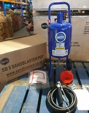 Sand Blast pot Mattis SB5 Abrasive Blaster Pot 5 gal. Restoration Pressure pot