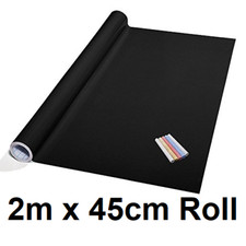 Black Chalkboard Sticker Roll