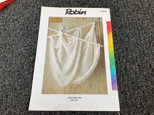 Robin 15202 baby shawls - robin,