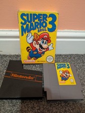 Super Mario Bros. 3 (NES, PAL UKV) Boxed + Nintendo Sleeve