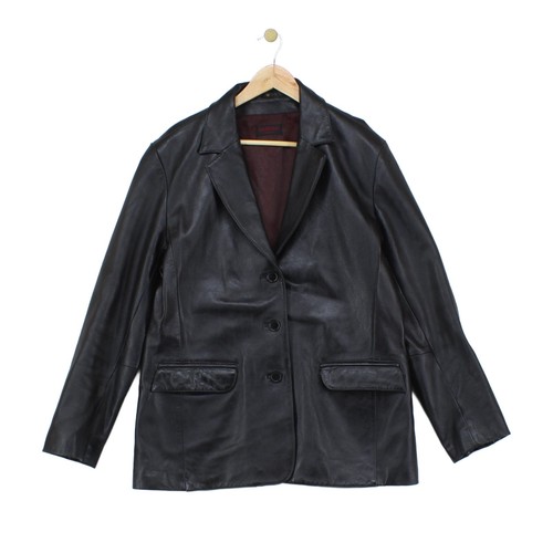 Vintage sardar leather - leather, blazer