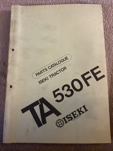 Iseki model ta530fe tractor - iseki,