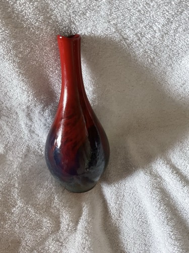 Royal doulton flambé - royal, veined