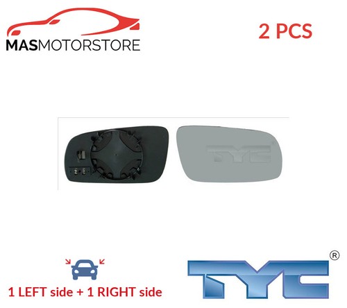 Rear view mirror glass pair - rear,