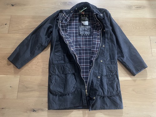 Vintage barbour border blue - vintage,