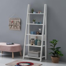 Bookcase Ladder Shelf Unit 3 4
