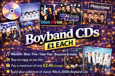 Various Boyband CD's, Only £1