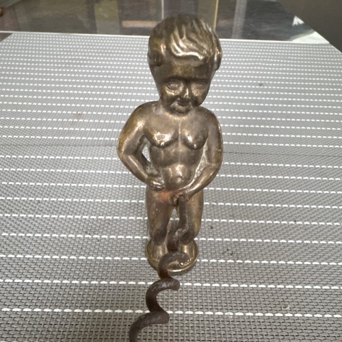 Vintage bronze metal figural - vintage,