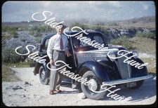 Morris Ten Car Man 35mm Slide