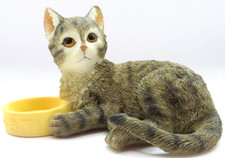 Brown & White Cat Ornament