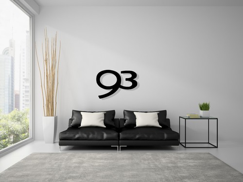 Saab silhouette steel wall - 93,