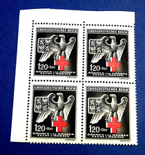 RED CROSS Eagle Nazi Germany 3rd Reich  stamps MNH WW2