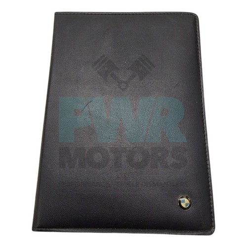Bmw leather document book - book, pack